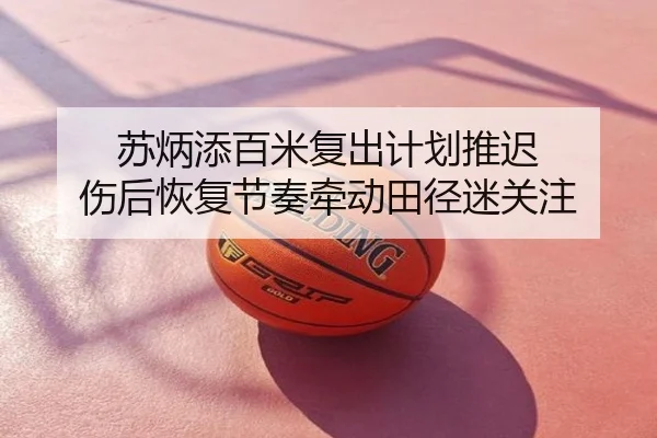 苏炳添百米复出计划推迟 伤后恢复节奏牵动田径迷关注
